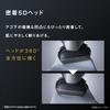 Electric Shaver Panasonic LambdaDash 5-Blade AI Plus Black ES-L550D-K 2024 Model