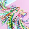 1 Piece Weaving Hanging Rope Keychain Mobile Phone Pendant Universal Lanyard Phone Bag Key Accessories Gift