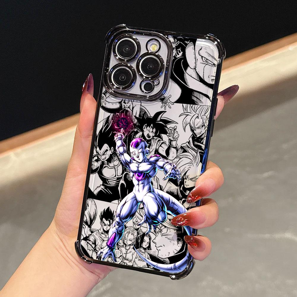 Японское аниме D-Dragon Balls Чехол Для iPhone 17 Pro 16 15 14 13 12 11 Pro Max Чехол 17 Plus 17E 16E 17Air Силиконовая Крышка для Телефона