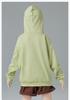 Girls' Hooded Multi-Color Letter Hoodie
