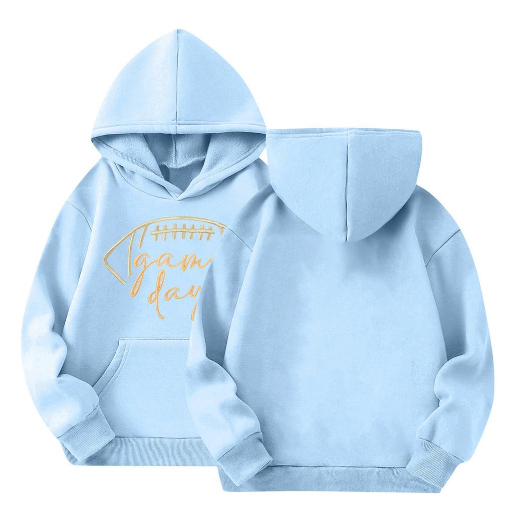 Cute Hoodies For Teen Children Trendy Preppy Hooded Sweatshirts Oversized Long Sleeve Shirts Clothes For Children