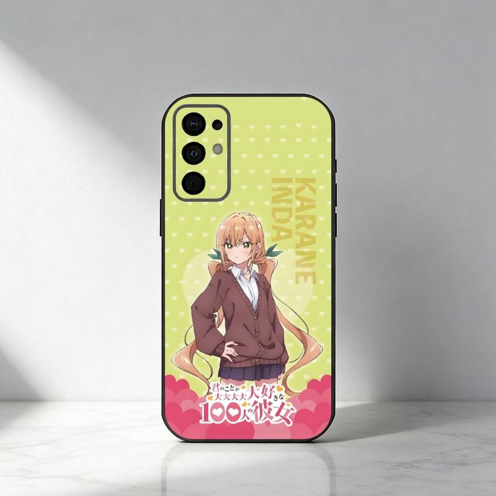 100GF really love you Аниме Чехол для Телефона Для Samsung S25,S24,S21,S22,S23,S20,Ultra,S26,Plus,Fe,Note,5G Черный Чехол