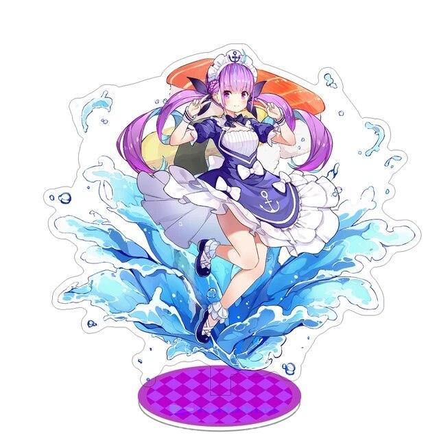 Аниме Hololive Vtuber аниме 15 см фигурки косплей акриловые подставки модель изысканные грили декор стола милый стоячий знак фанаты подарок