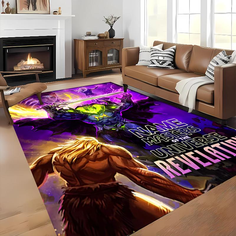 Custom personalization He-Man and the Masters of the Universe Area Rug - Perfect For Kitchen, Bathroom,Laundry Room Decor Large Size Available,Gift Al