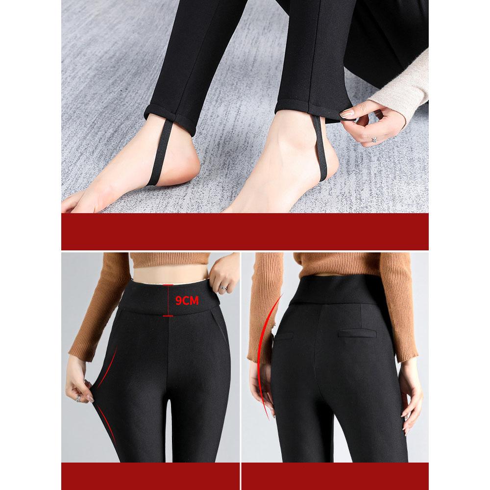 Зимние толстые флисовые шерстяные леггинсы с высокой талией, очень толстые теплые термоутепленные брюки, женские леггинсы, брюки с шелковым наполнителем