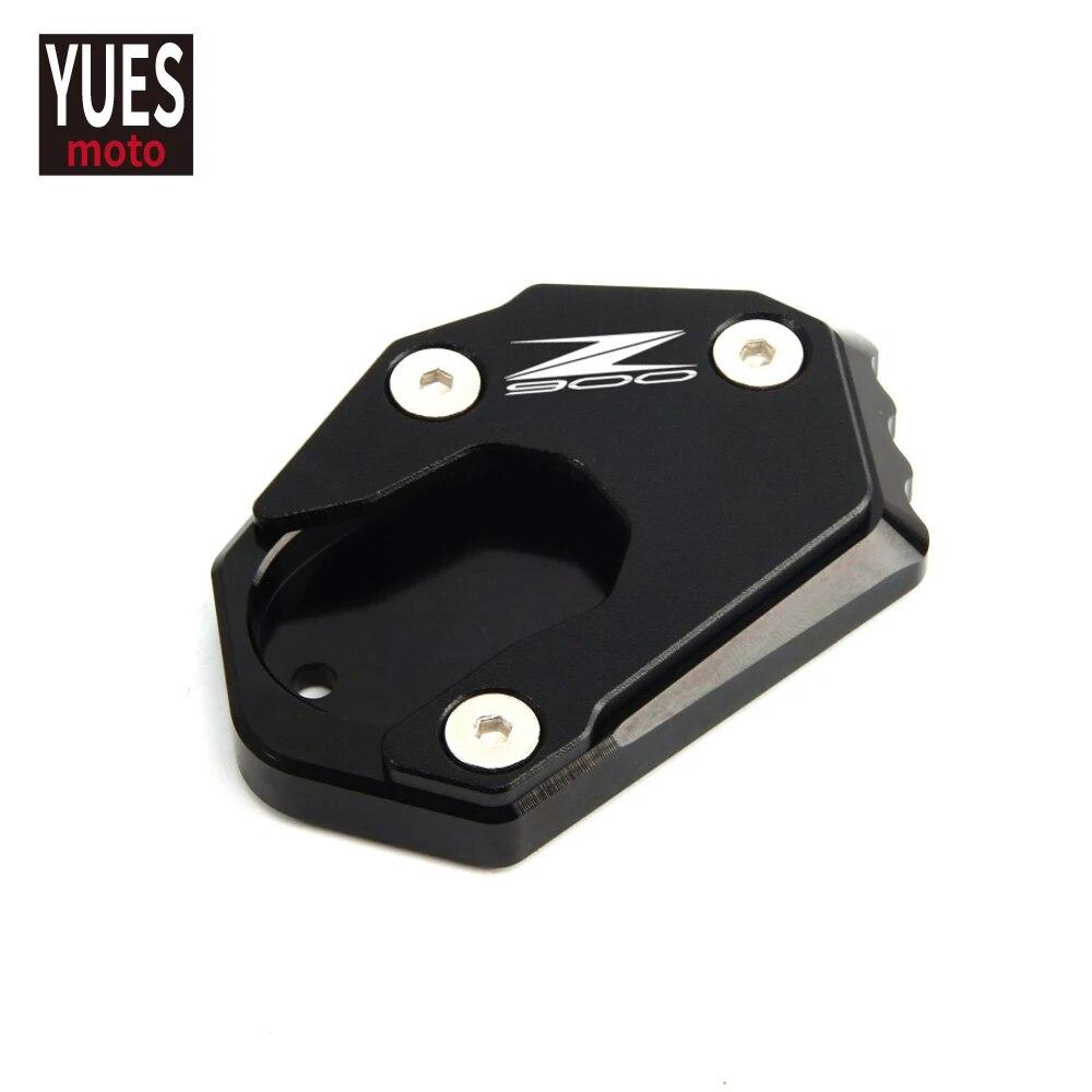 Motorcycle Accessories Kickstand Extension Foot Side Stand Enlarger Plate Pad For KAWASAKI Z900 Z900RS Z 900 2018