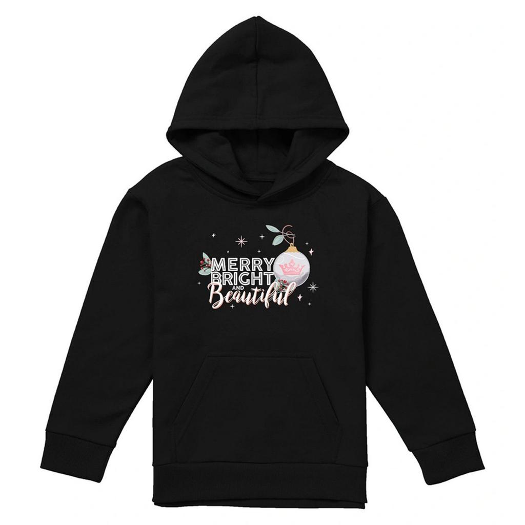 Disney Princess Childrens/Kids Merry, Bright And Beautiful Christmas Hoodie