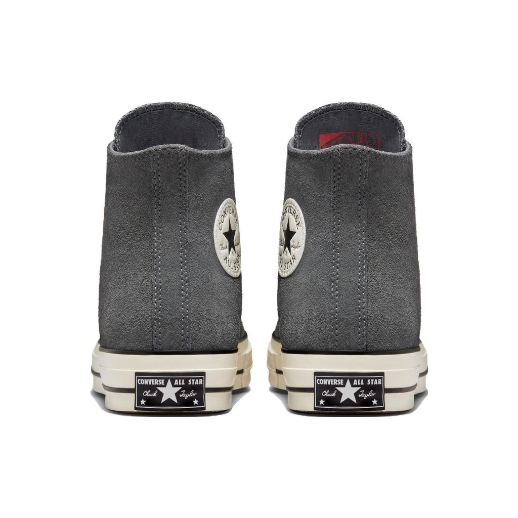 Converse Chuck 70 Suede High Cyber Grey Unisex Sneakers Egret Black A02753C