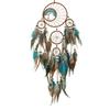 1pc 6 Rings Tree of Life Dreamcatcher, Hand-woven Multi-ring Feather Wind Chimes Home Ornaments, Hanging Pendants, Wall Art,