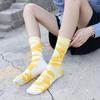 ABIF1 Длинные носки с tie-dye и крючком, Взрывной уличный стиль, Модные и стильные носки, Унисекс для скейтбординга, Спорта, Отдыха и F