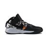 Nike Team Hustle D 9 Универсальные Удобные Нескользящие Прочные Низкие Детские Баскетбольные Кроссовки Детские кроссовки Черный Серый CQ3706-001