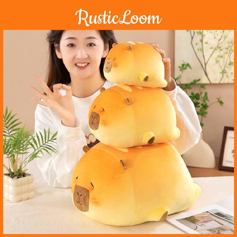 Capybara Plush Toys Cartoon Animal Stuffed Doll Room Sofa Decoration Gifts Kid