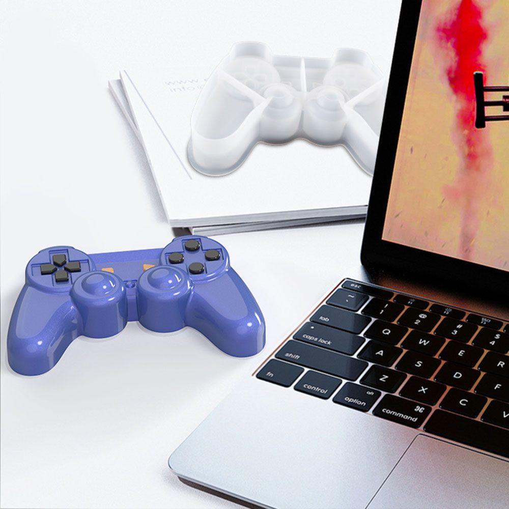 Силиконовая форма для игрового контроллера, эпоксидная смола, игровая забава, арт-декор для контроллера PS4, ручная поделка DIY, форма для шоколадного торта, кубиков льда
