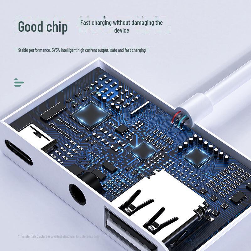 Аудио USB-адаптер Biaz Type-C на 3,5 мм