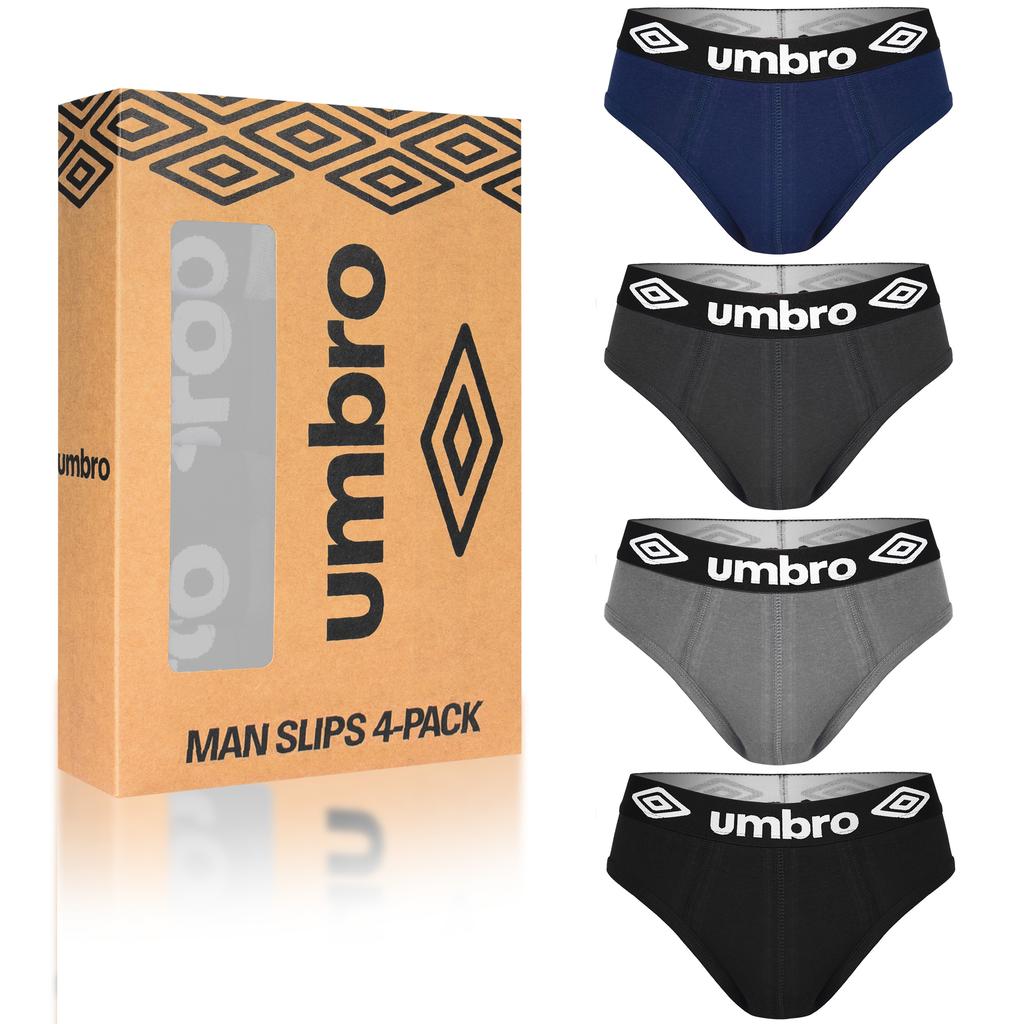 Umbro Мужские трусы Хлопок 4 штуки
