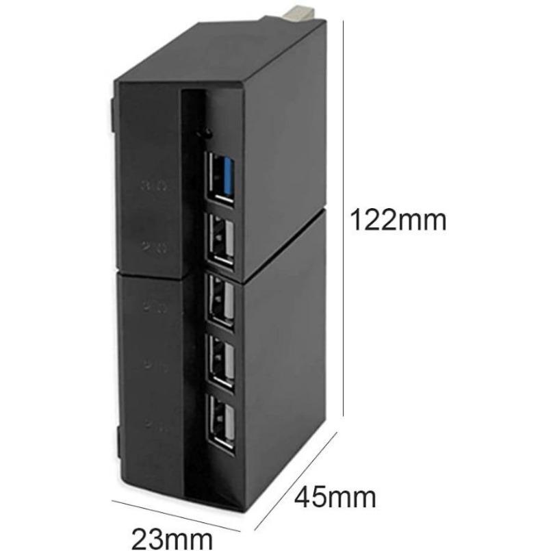 USB HUB Splitter USB 2.0 3.0 Converter 2 USB To 5 Switch USB Extender for Sony Play Stations 4 PS4
