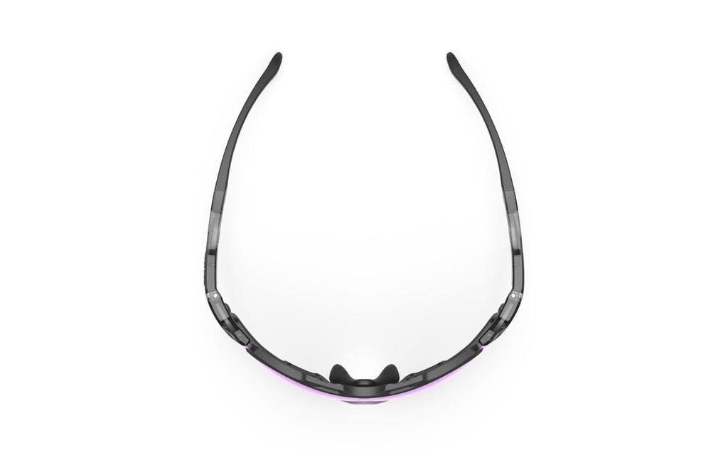RUDY PROJECT Sport Sunglasses Cutline Crystal Ash Gloss Frame Multi Laser Sunset Lens SP635257-S001