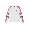 Archive Striped Color Block Casual Long Sleeve Sweater Women Sweater Cloud-White F11W349405F-WT