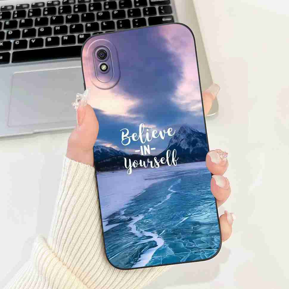 New For Redmi 9A M2006C3LG Case Fashion Girl Bow Rose Soft Silicone Cover For Xiaomi Redmi 9AT 9 A 6.53" Shockproof Phone Casing