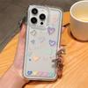 Полноэкранная цветная любовь подходит для iPhone15Pro Чехол для iPhone 14/13 противоударный 12/11 простой XR/XS