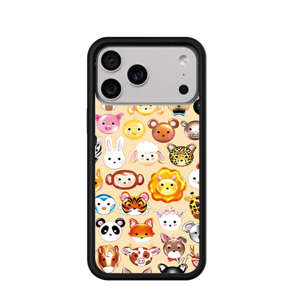 Чехол для телефона WildFlow Animal Kingdom для iPhone 17, 16 Pro Max, 15 Plus - Защитный чехол