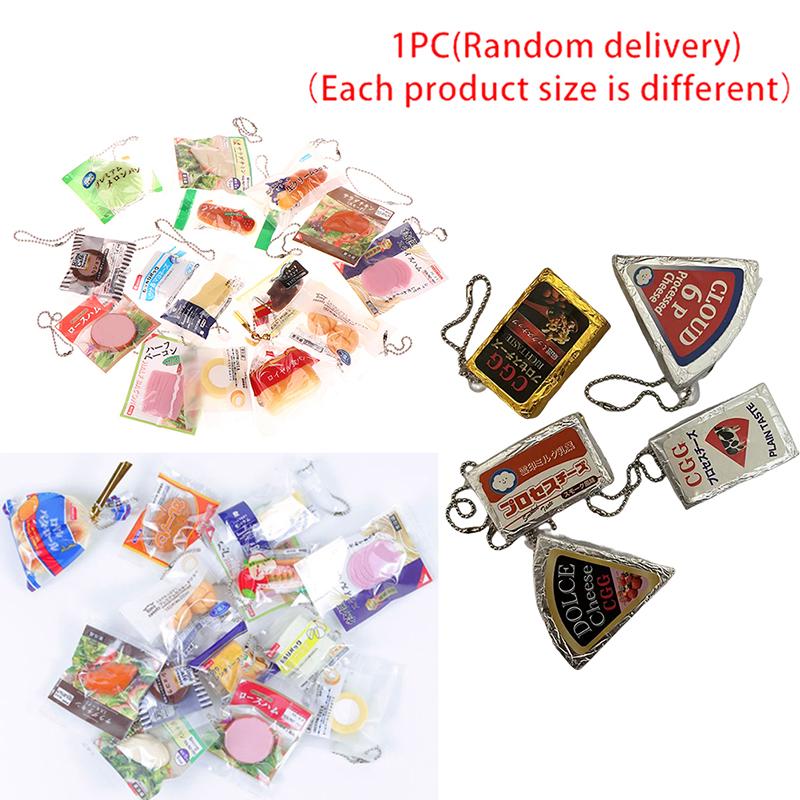 1 шт. кукольный домик имитация еды игрушка кулон креативный рюкзак кулон случайная доставка