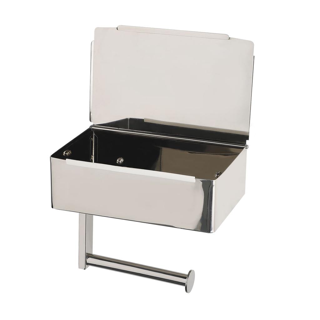 Rolling Paper Rack Can Put Wet Wipes Stainless Steel Drawer Shelf Paper Towel Rack