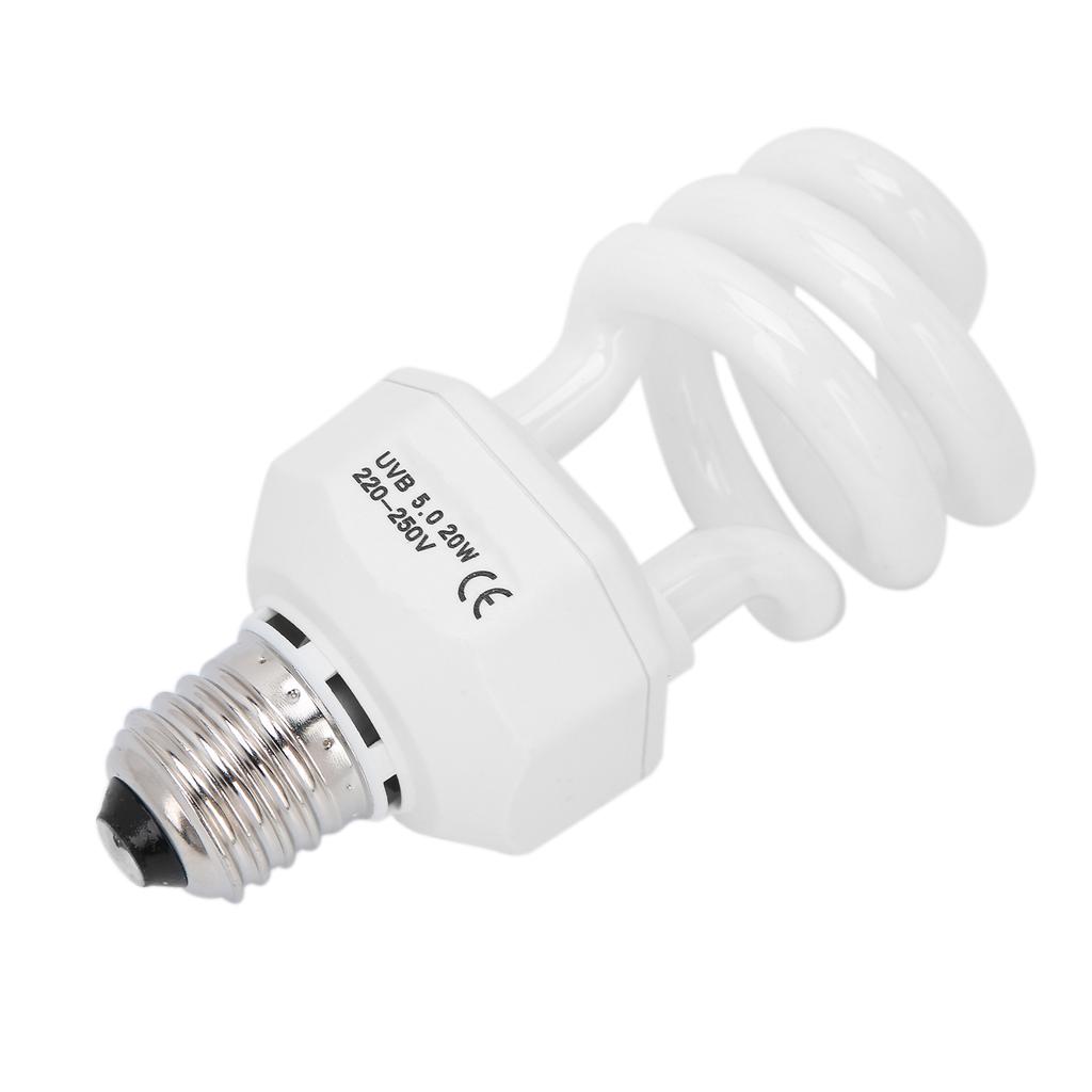 Reptile UVB Energy Saving Lamp Tortoise Lizard Calcium Supplement Plant Ultraviolet Light5.0 20W