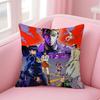 JJoJos Bizarre Adventure Cushion Cover Pillow Case Soft Friendly Fabric  Concealed Zipper