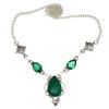 Green Onyx Gemstone Mother's Day Handmade Jewelry Necklace 20 In