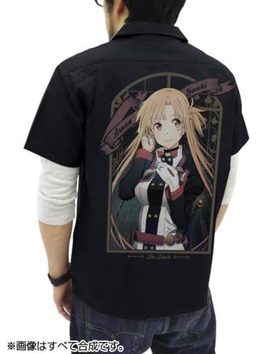 Sword Art Online the Movie Asuna Full Color Work Shirt Black M Size -Ordinal Scale-