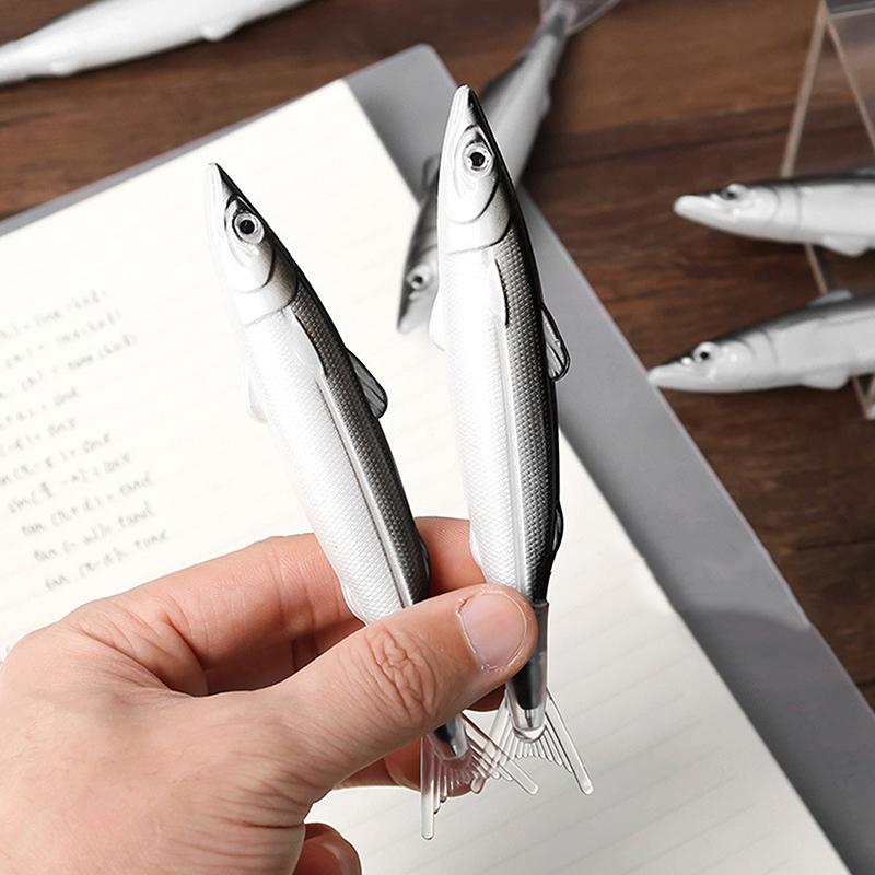 Креативный забавный чехол для ручек в форме рыбки, пенал для ручек с изображением карася, забавный органайзер для хранения канцелярских принадлежностей для студентов