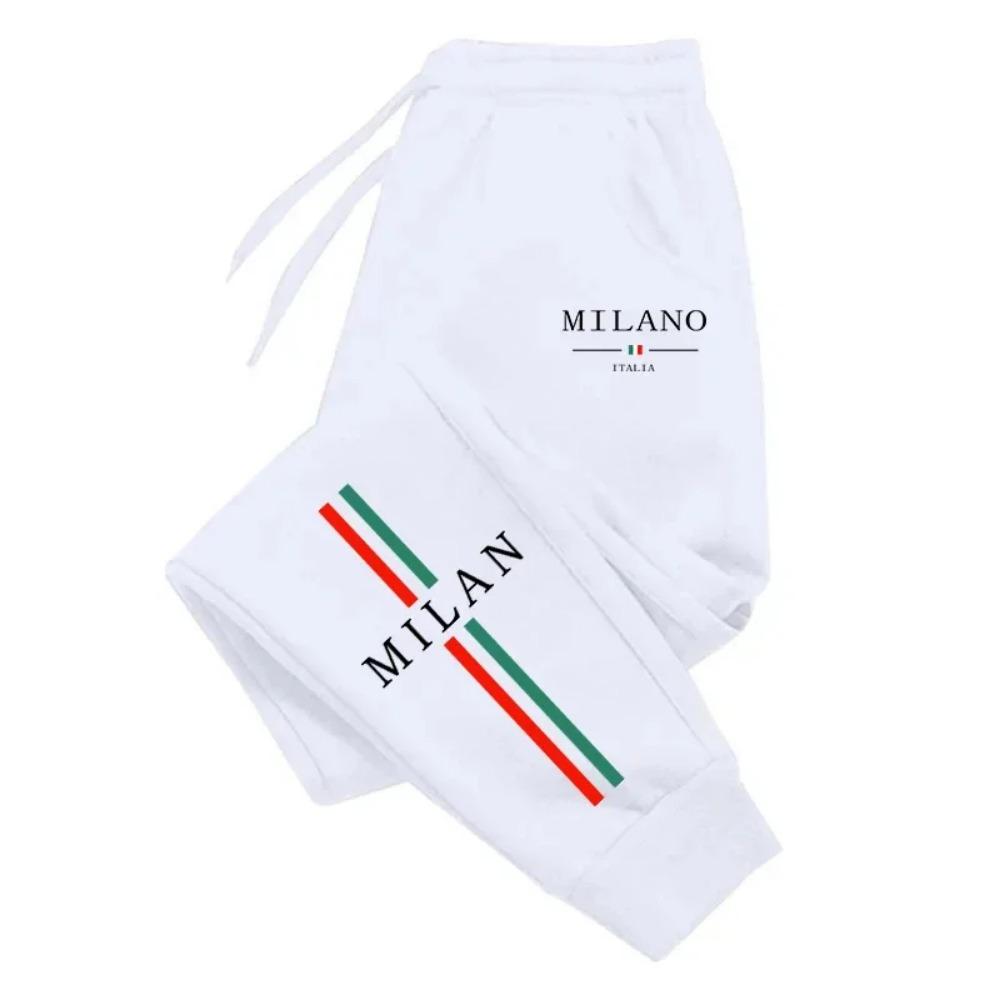 2025 Горячие продажи Принтованные джоггеры для мужчин и женщин, Осенне-зимний досуг, Высококачественные спортивные штаны для бега на открытом воздухе