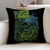 Metal KKillswitch EngageS Cushion Cover Breathable and skinfriendly linen pillowcase square removable and washable cushion