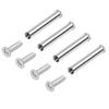 4Pcs Quieter Operation Fixing Chassis Fan Screws Chassis Fan Fasteners  For DIY Modified Cooling Fan