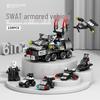 Образовательные строительные блоки, совместимые с Lego: Игрушки на военную, аэрокосмическую, мультяшную и древнеархитектурную тематику для детей