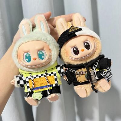 15/17 см Labubu Кукла Одежда Модный Комбинезон Labubu Idol V1 V2 Куклы Одежда Аксессуары Мягкая Кукла Универсальная