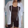 Budhi Mudra Kabocha Zip Up White  B61002ajz20 H01 