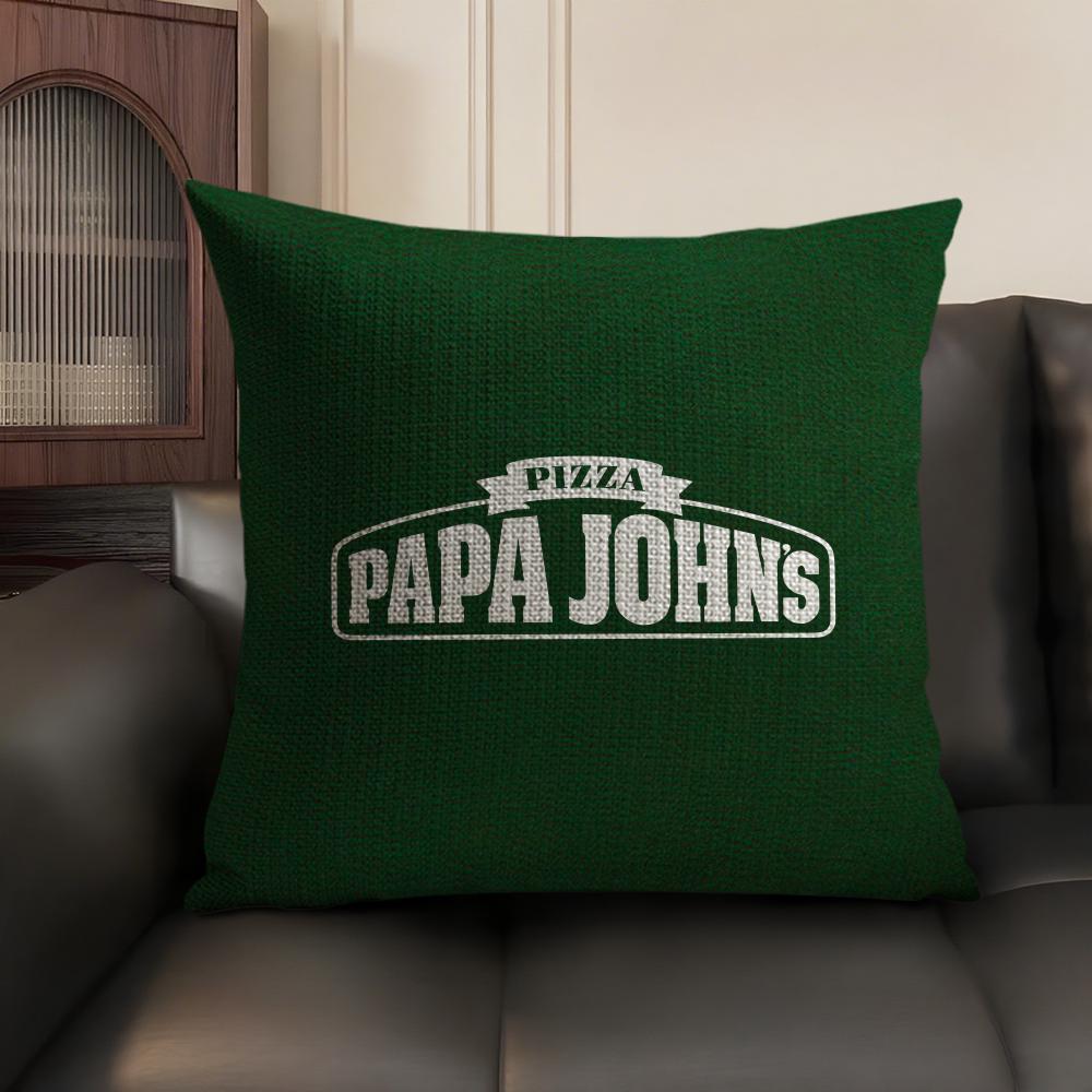 Бренд P-Papa J-John'S Наволочка Летняя Дышащая Лен Органическая Ткань Двусторонняя Печать Чехол для Подушки на Диван Домашний Декор