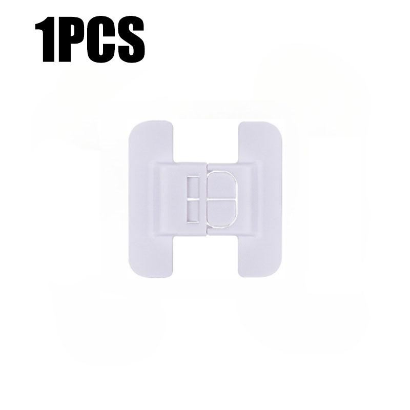 1-8pc Universal Refrigerator Lock Cabinet Refrigerator Door Closer Safety Lock Home Kids Security Protection Safety Buckle
