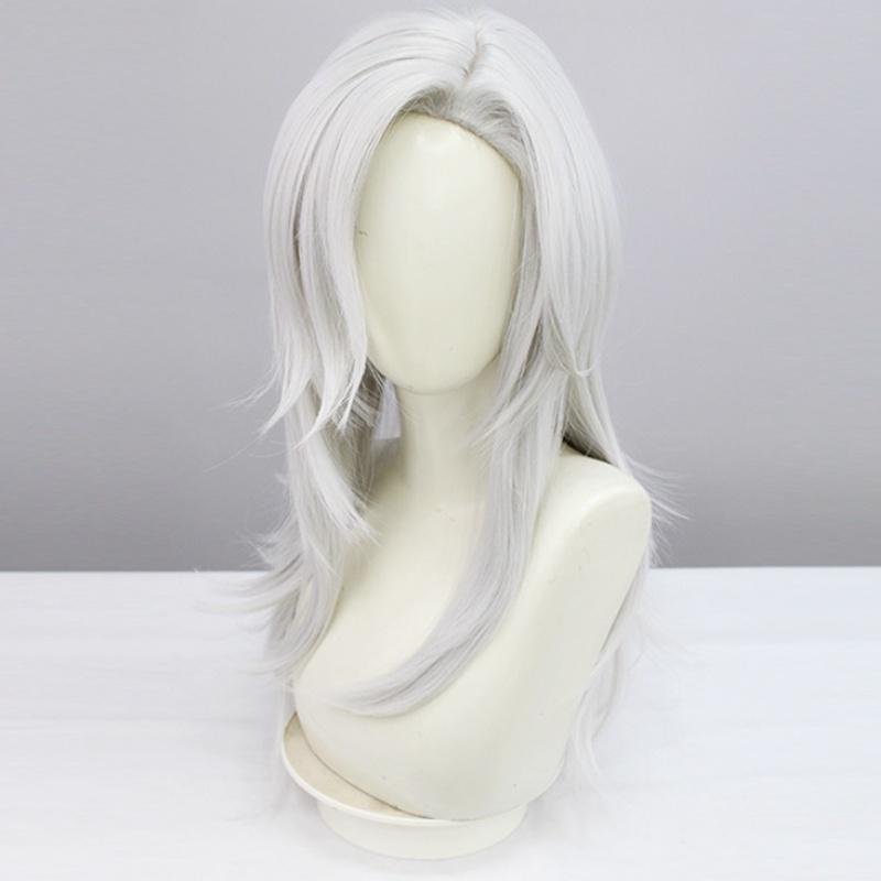 Genshin Impact Cyno Cosplay Wig Look Like Your Favorite Character With Realistic Details! Perfect For Themed Parties!