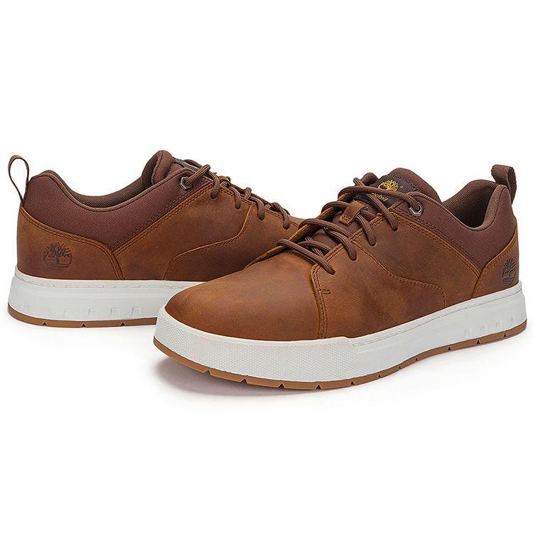 Timberland Outdoor Casual Comfortable Breathable Low-Top Sneakers Men Sneakers Medium-Brown A5Z1SW
