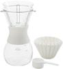 Kalita Coffee Dripper Set for 2 To 4 People Wave Style White Drip Equipment For 2 For 4 For 2 For 4 Drip Coffee Wedding Sixtieth Respect for the Aged