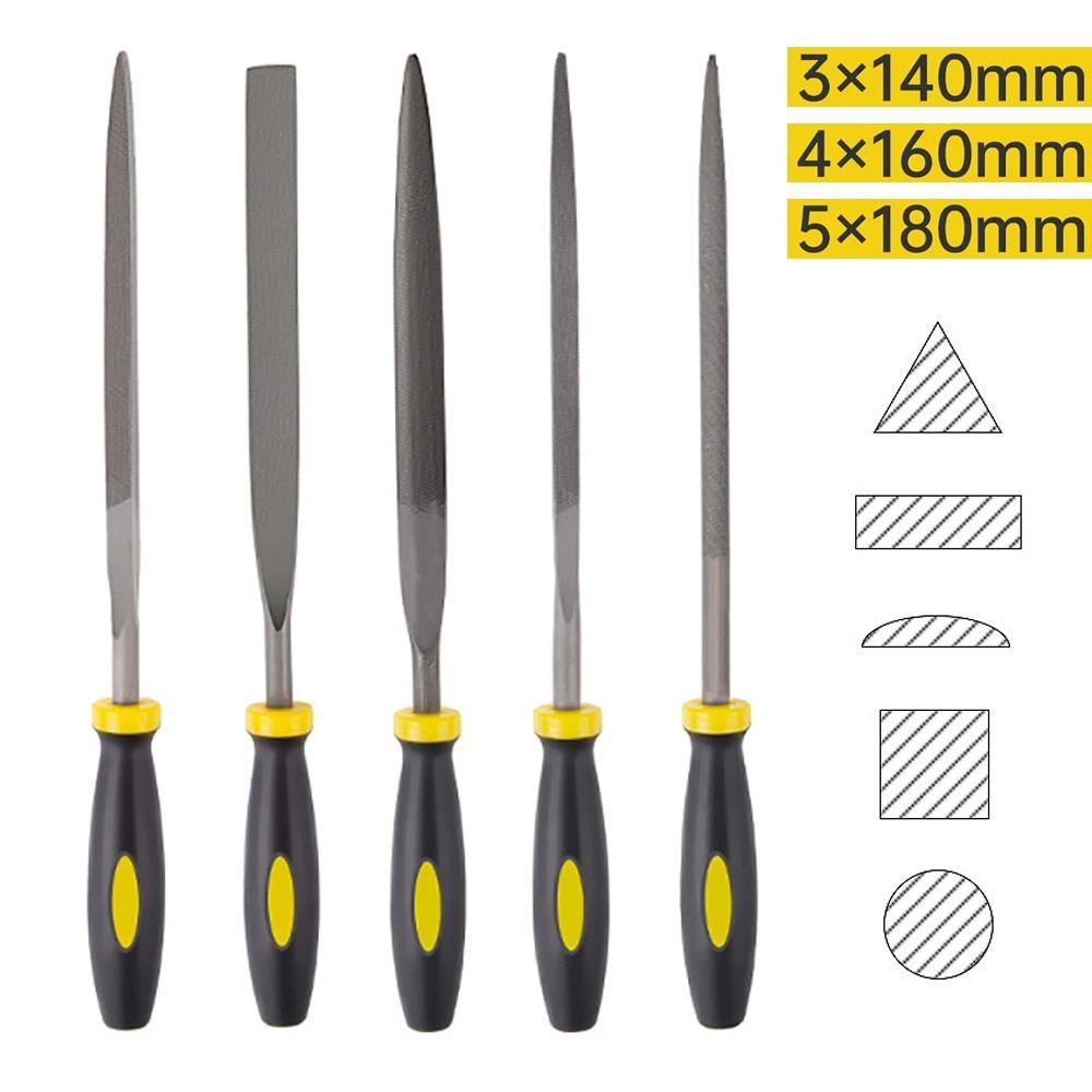5Pcs/Set Grinding Rasp Needle File Hand Tools Rasp High-quality Hand File