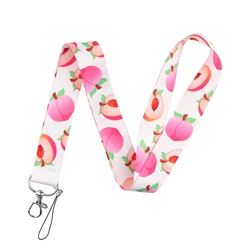 Employees ID Card Name Badge Holder Neck Strap Lanyard Staff Work Card Pass Access Student Bus Card Sleeve Identity Badge Clip