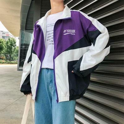 Винтажная куртка-бомбер Y2k, женская ветровка большого размера, корейская мода, университетские спортивные куртки, свободные повседневные спортивные куртки в стиле хип-хоп
