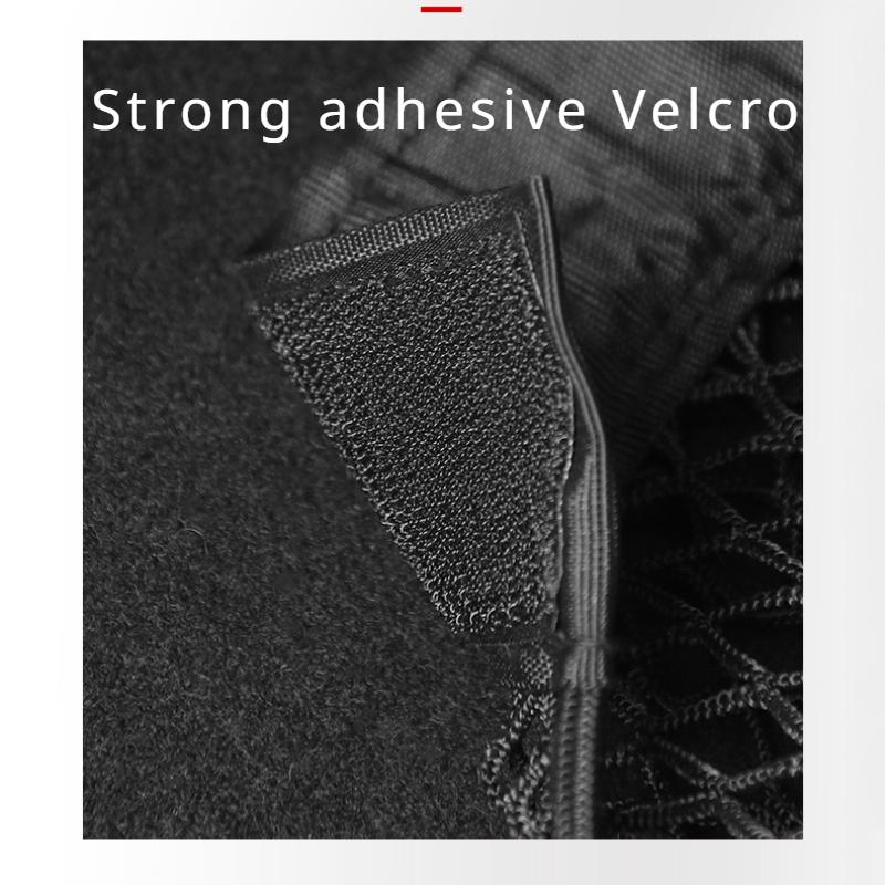 Двухслойная сетка для хранения багажника Сетка для хранения Встроенная сумка Фиксированная сетка на липучке