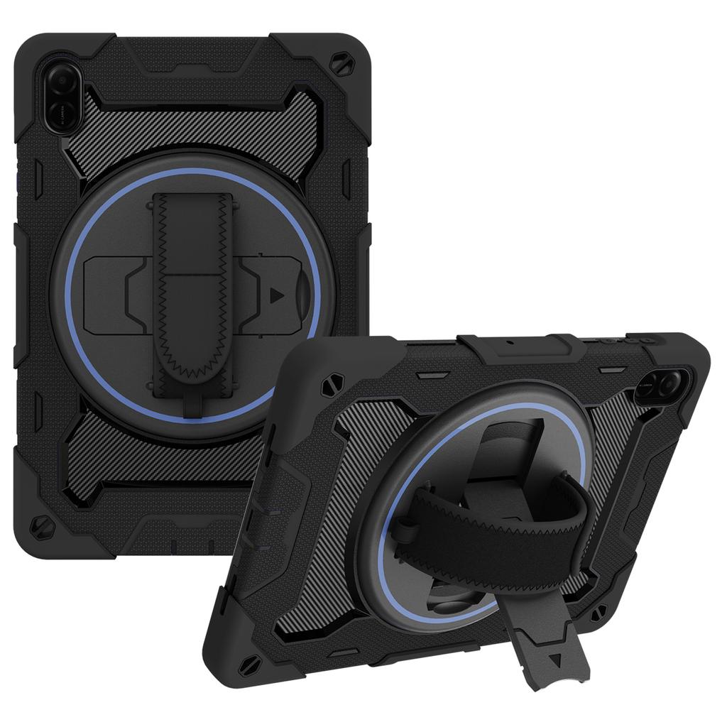 Чехол для Honor Pad X9/X8a с подставкой, ручным ремешком, из ПК+силикона, чехол для планшета