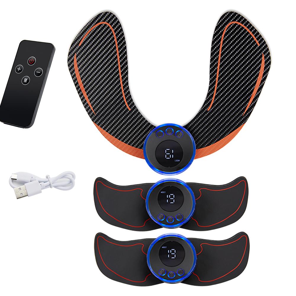 Электрический EMS тренажер для бедер, фитнес-тренажер для ягодиц, вибратор, формирователь, наклейка, стимулятор мышц, машина для похудения, массаж, расслабление