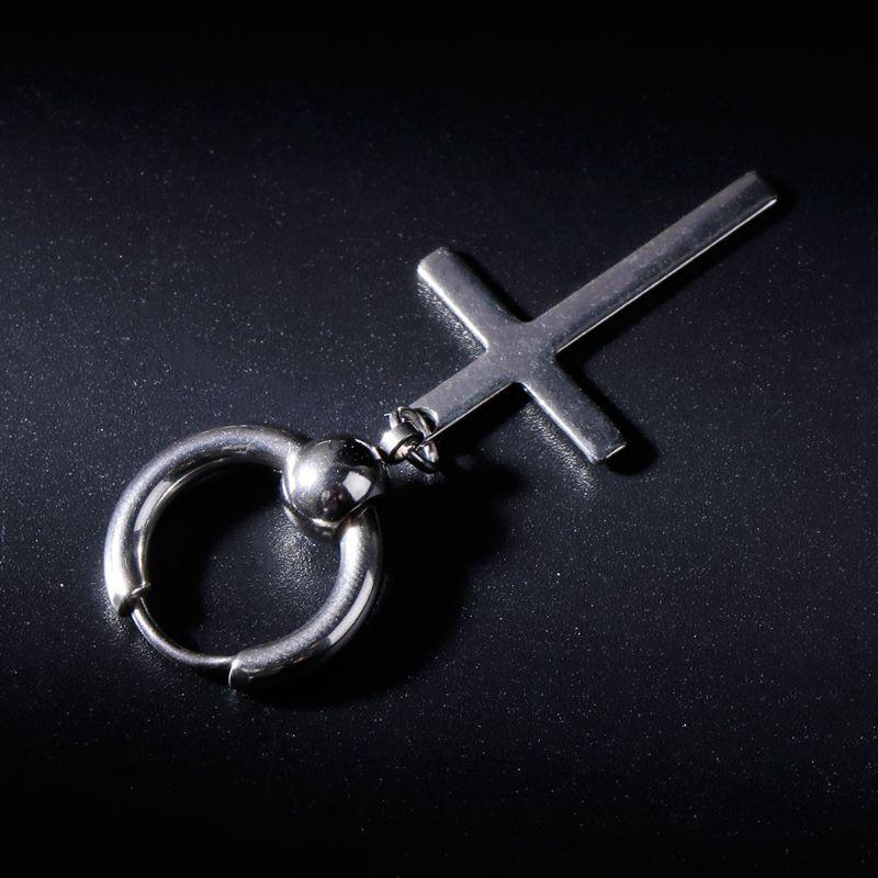 1 шт. шикарные серьги корейские ювелирные изделия подвеска в форме креста висячие очаровательные подарки вечерние модные женские и мужские аксессуары